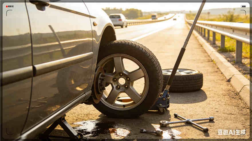 仙居高速公路扎胎-汽车流动补胎
